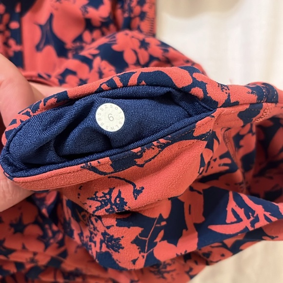 Lululemon All You Do Tight *25" Efflorescent Dark Canyon Onyx Blue Size 6 - Picture 9 of 9